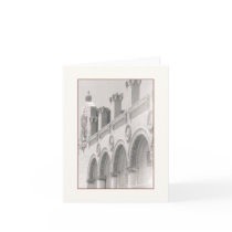 Childs Restaurant Facade Note Card