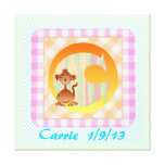 Child's Room print on canvas template Gallery Wrapped Canvas