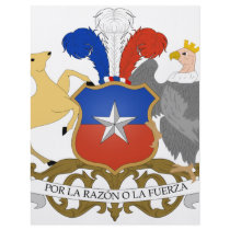 Chile coat of arms flyers