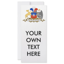 Chile Coat of Arms Custom Rack Cards