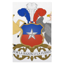 Chile coat of arms stationery