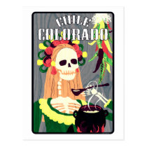 chile colorado (cool scheme) postcards