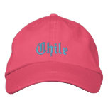Chile Custom hat Embroidered Hats