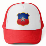 Chile Escudo 2010 flag Chilean shield badge Hats