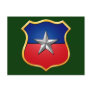 Chile Escudo 2010 flag Chilean shield badge Post Cards