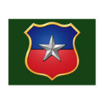 Chile Escudo 2010 flag Chilean shield badge Post Cards