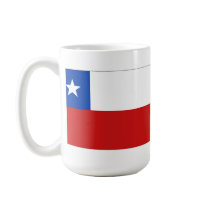 Chile Flag and Map Mug