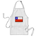 Chile Flag aprons