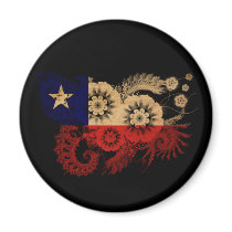 Chile Flag Refrigerator Magnet