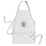 Chile Flag Map 2.0 aprons