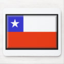 Chile Flag mousepads