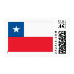 Chile Flag Postage Stamps