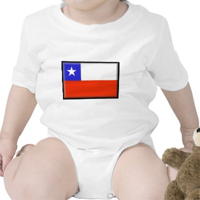 Chile Flag T-shirt by jacinto888