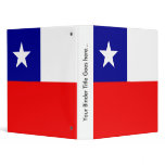 Chile High quality Flag Vinyl Binders