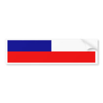 Chile High quality Flag Bumper Stickers