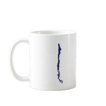 Chile Map mugs by Thinkdifferent Chile Map mugs