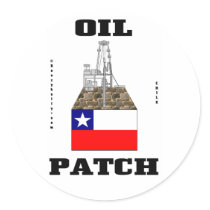Chile Oil Patch Sticker,Oil Decal,Gasfields,Rigs