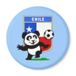 This adorable little panda is too cute! He's featured in front of a large flag from Chile and ready to play football and score some goals. This cute design is perfect for football players and soccer fans! You can totally customize this gift! Change the color, move the design around, add your own text or images -- make it your own!