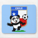 This adorable little panda is too cute! He's featured in front of a large flag from Chile and ready to play football and score some goals. This cute design is perfect for football players and soccer fans! You can totally customize this gift! Change the color, move the design around, add your own text or images -- make it your own!