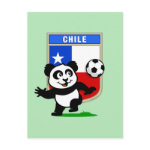 This adorable little panda is too cute! He's featured in front of a large flag from Chile and ready to play football and score some goals. This cute design is perfect for football players and soccer fans! You can totally customize this gift! Change the color, move the design around, add your own text or images -- make it your own!