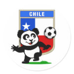 This adorable little panda is too cute! He's featured in front of a large flag from Chile and ready to play football and score some goals. This cute design is perfect for football players and soccer fans! You can totally customize this gift! Change the color, move the design around, add your own text or images -- make it your own!