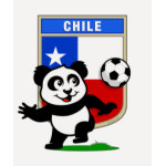 This adorable little panda is too cute! He's featured in front of a large flag from Chile and ready to play football and score some goals. This cute design is perfect for football players and soccer fans! You can totally customize this gift! Change the color, move the design around, add your own text or images -- make it your own!