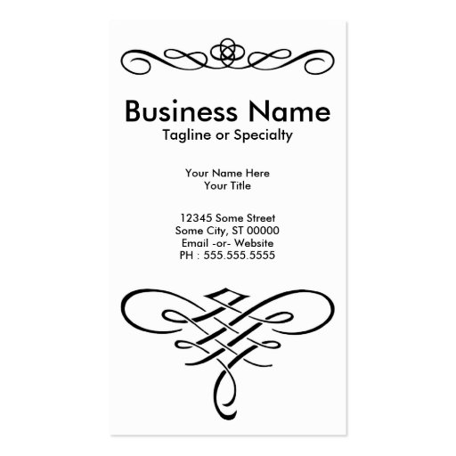 chile verde business card templates (back side)
