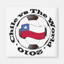 Chile vs The World Refrigerator Magnet