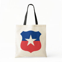 Chilean Air Force roundel, Chile Canvas Bags