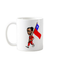 Chilean Girl mugs by worldtees Chilean Girl mugs