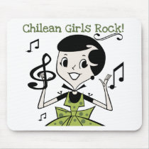 Chilean Girls Rock mousepads