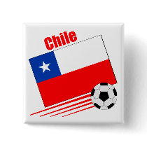 Chilean Soccer Team Pinback Buttons button