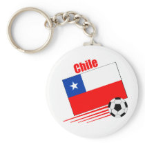 Chilean Soccer Team Key Chain keychain