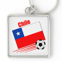 Chilean Soccer Team Keychains keychain