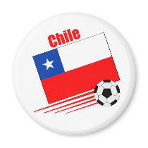 Chilean Soccer Team Fridge Magnet magnet