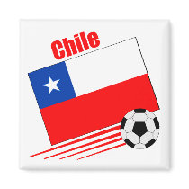 Chilean Soccer Team Refrigerator Magnets magnet