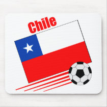Chilean Soccer Team Mouse Pad mousepad