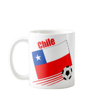 Chilean Soccer Team Coffee Mugs mug