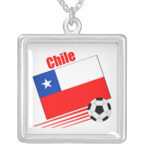 Chilean Soccer Team Necklace necklace