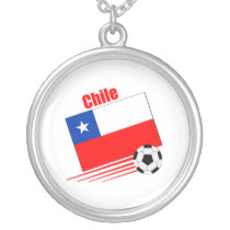 Chilean Soccer Team Personalized Necklace necklace