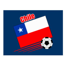 Chilean Soccer Team Postcards