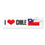 Chilenos en USA Bumper sticker bumper stickers