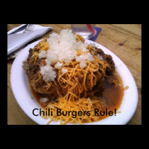 Chili Burger Poster posters