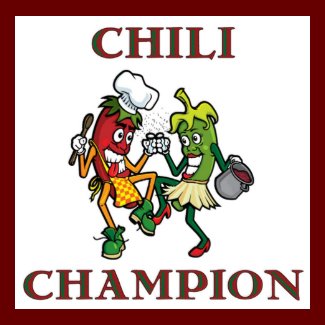 Chili Champion Dancing Chilis Button button