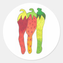 Chili Color Stickers