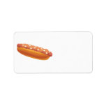chili dog custom address label