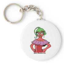 Chili Girl Top keychains