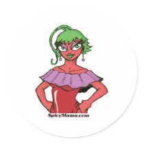 Chili Girl Top stickers