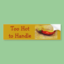 Chili Pepper Bumper Sticker bumper stickers