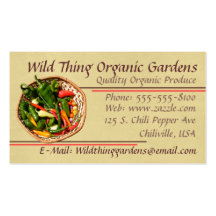 Chili Pepper Business Card